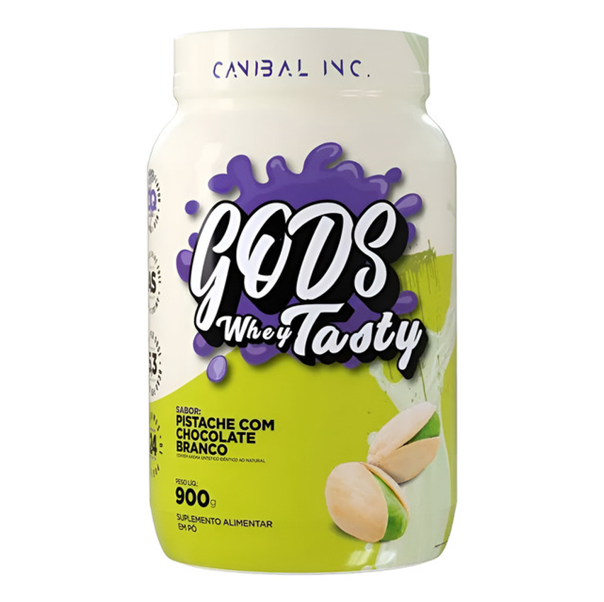 Gods Whey Tasty 3w 900g Canibal Inc 30 Doses
