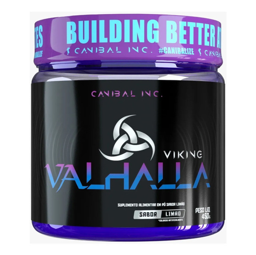 Pré Treino Viking Valhalla Limão 450g Canibal