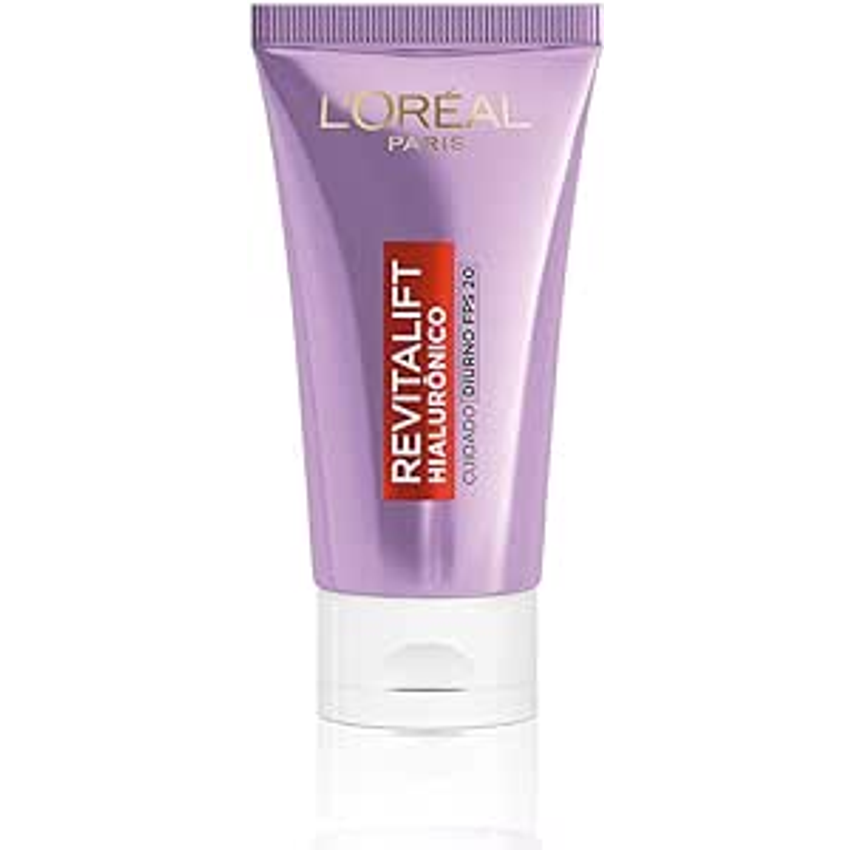 Creme Facial Anti-idade L'Oréal Paris Revitalift Hialurônico Diurno FPS 20, 25g