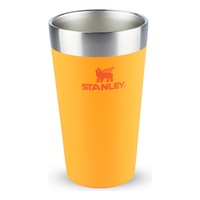 Copo Térmico De Cerveja 473 Ml Laranja Stanley