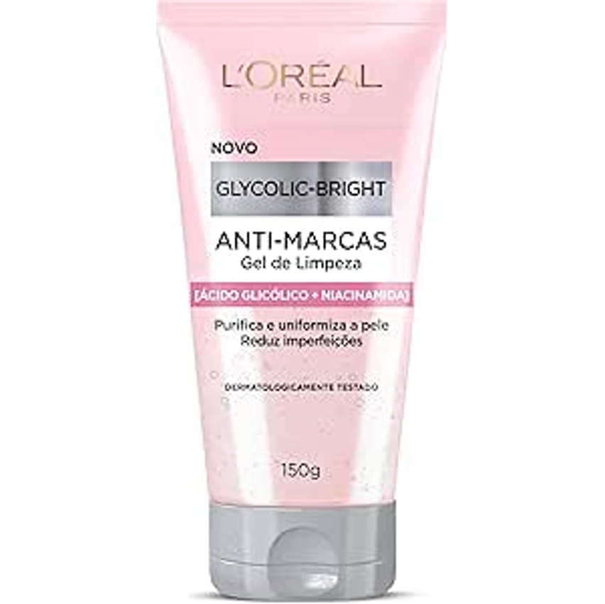 L'Oréal Paris Gel de Limpeza Anti-Marcas Glycolic-Bright 150g