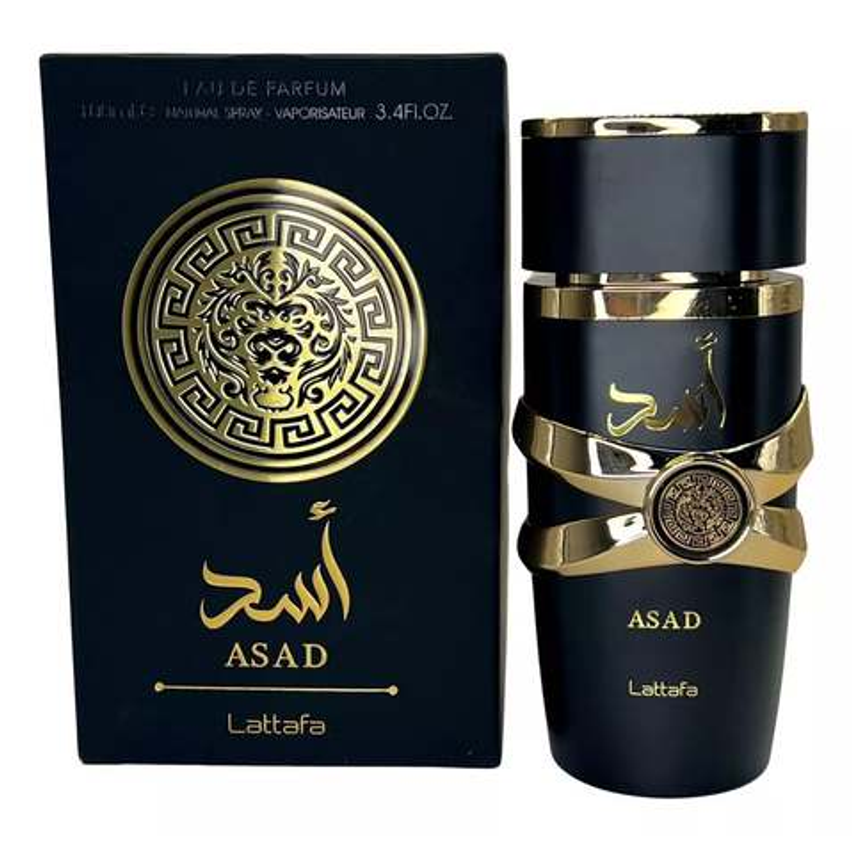 Perfume Árabe Masculino Lattafa Asad Eau De Parfum 100ml Original