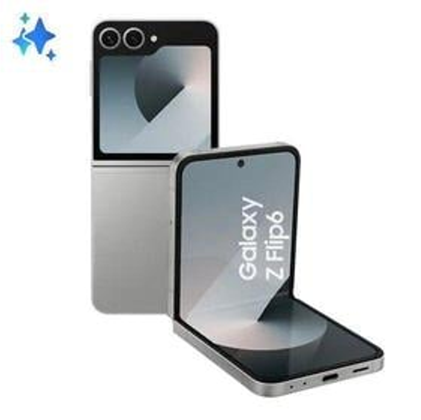 Smartphone Samsung Galaxy Z Flip6 256gb Cinza 5g - Tela Dobrável De 6.7" E 12gb De Ram