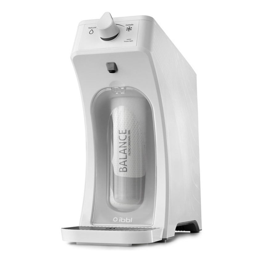 Purificador De Água Gelada Fria E Natural Eletrônico Ibbl E-due Equilibrium Branco