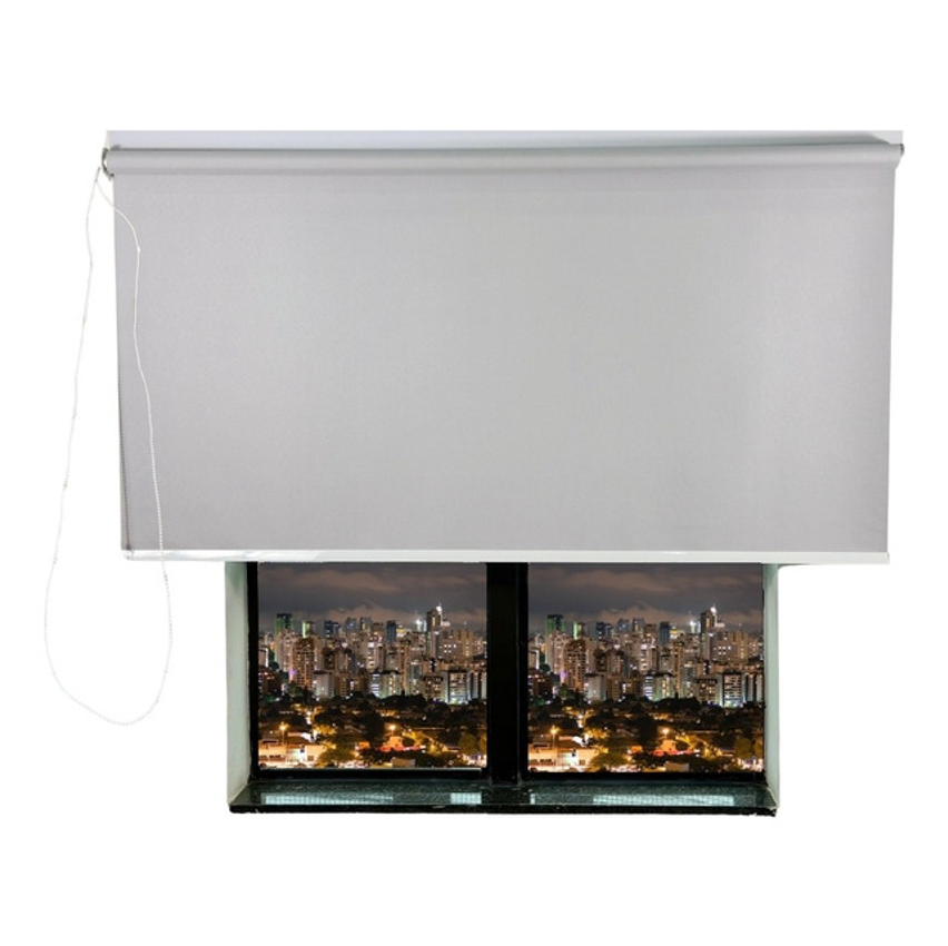 Cortina Persiana Rolo Blackout  L 1,40x1,40 A Pronta