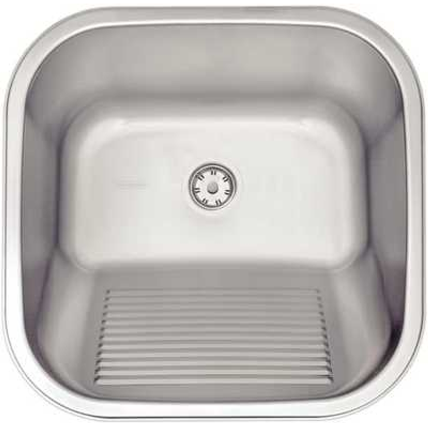 Tanque de Encaixe em Aço Inox Acetinado 40X40cm, Tramontina, 94403107