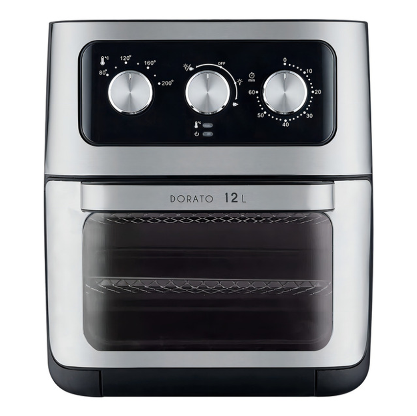 Fritadeira Air Fryer Oven Veronna Dorato Vaf1800a 4 Em 1 12 Litros 1700w Cor Preta
