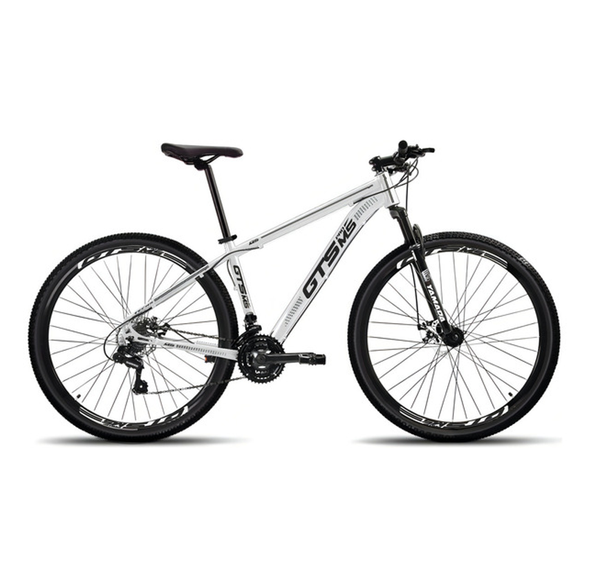 Bicicleta Mountain Bike Gts Pro M5 Techs 29 Aro 29 Tamanho Do Quadro 15  - Branco