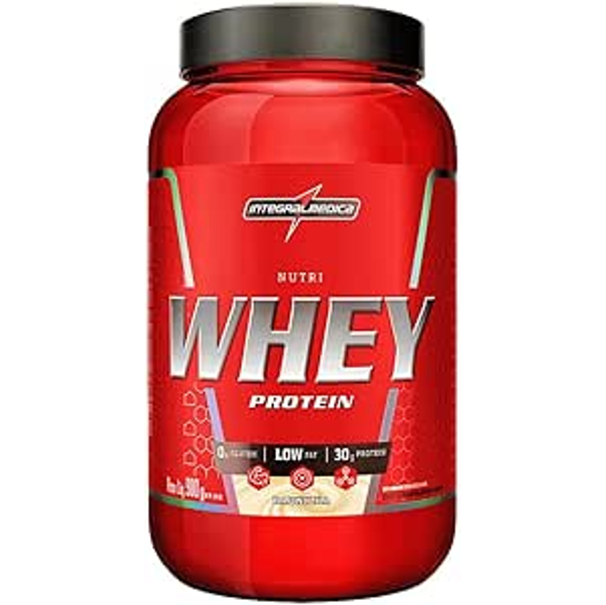 Integralmédica - Hipercalórico Nutri Whey Protein - 900g - Baunilha