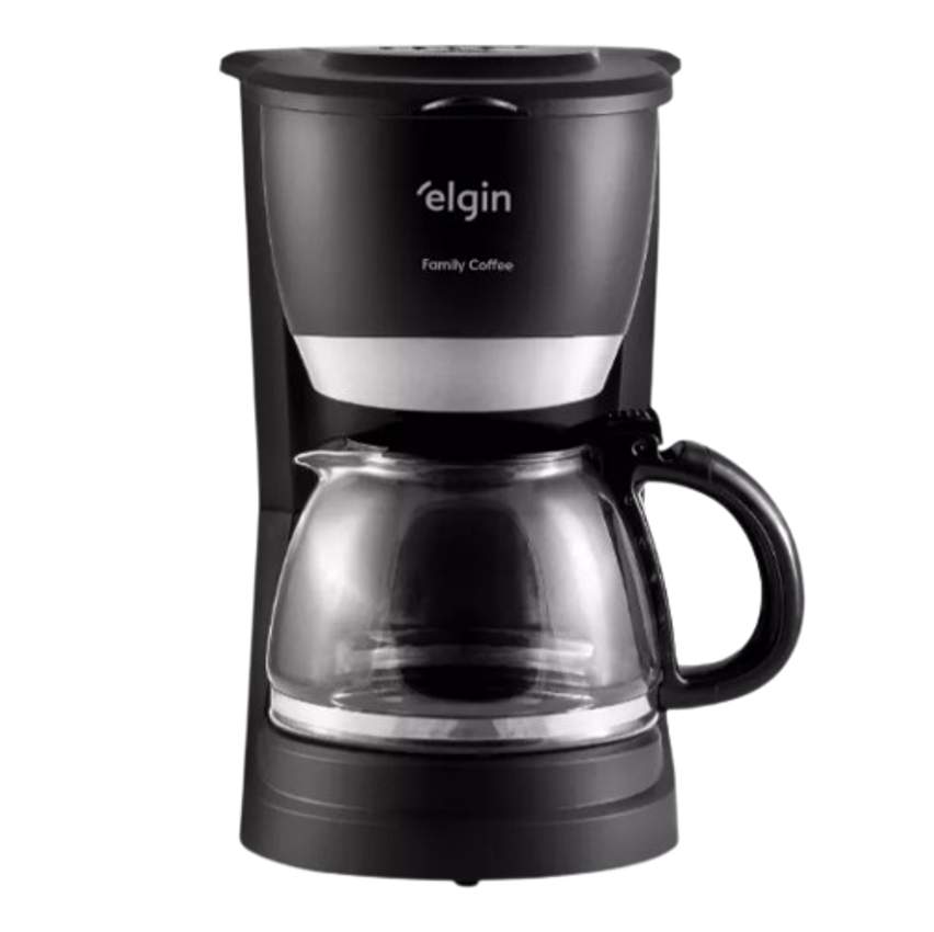 Cafeteira Elétrica 30 Xícaras Elgin Family Coffee Preta 110v