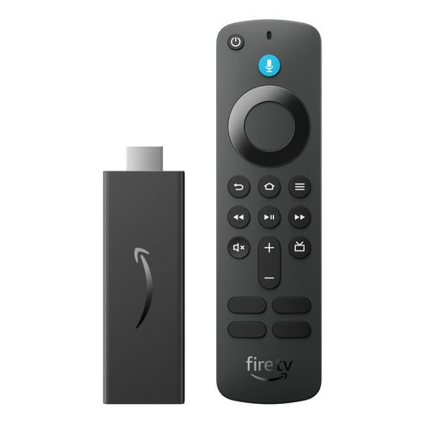Amazon Fire Tv Stick 3ª Geração De Voz Full Hd 8gb Preto Com 1gb De Memória Ram