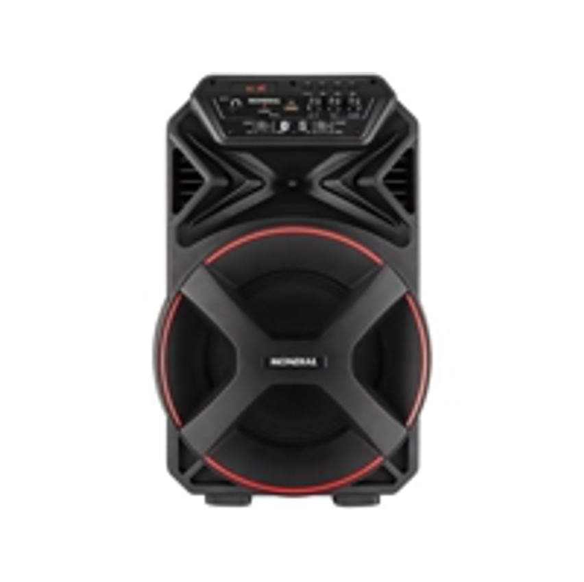 Caixa De Som Mondial Connect Party Plus Cm-250 - Bluetooth Amplificada Portátil 250w 8” Usb