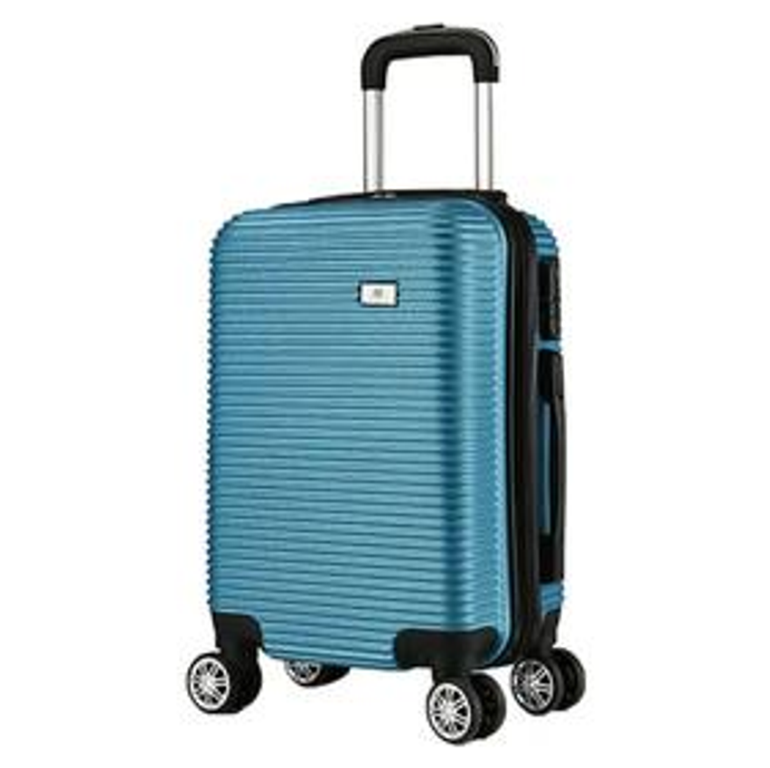 Mala de Viagem Média 15kg Eagle 65x42x26 Em Abs C/ Rodinhas 360 AC32
