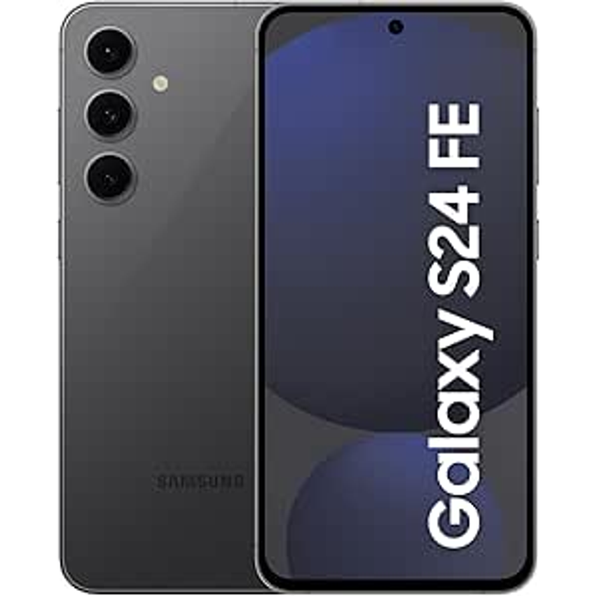 Smartphone Samsung Galaxy S24 FE 5G 256GB 8GB RAM Tela 6.7" Câm. Tripla 50+12+8MP Frontal 10MP, Galaxy AI - Grafite