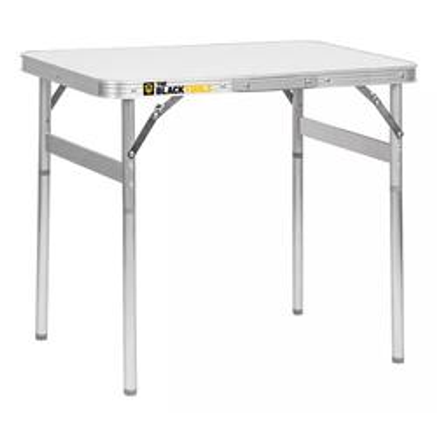 Mesa Pequena Dobrável Camping Alumínio 60x45cm Vira Maleta Cor Prateado