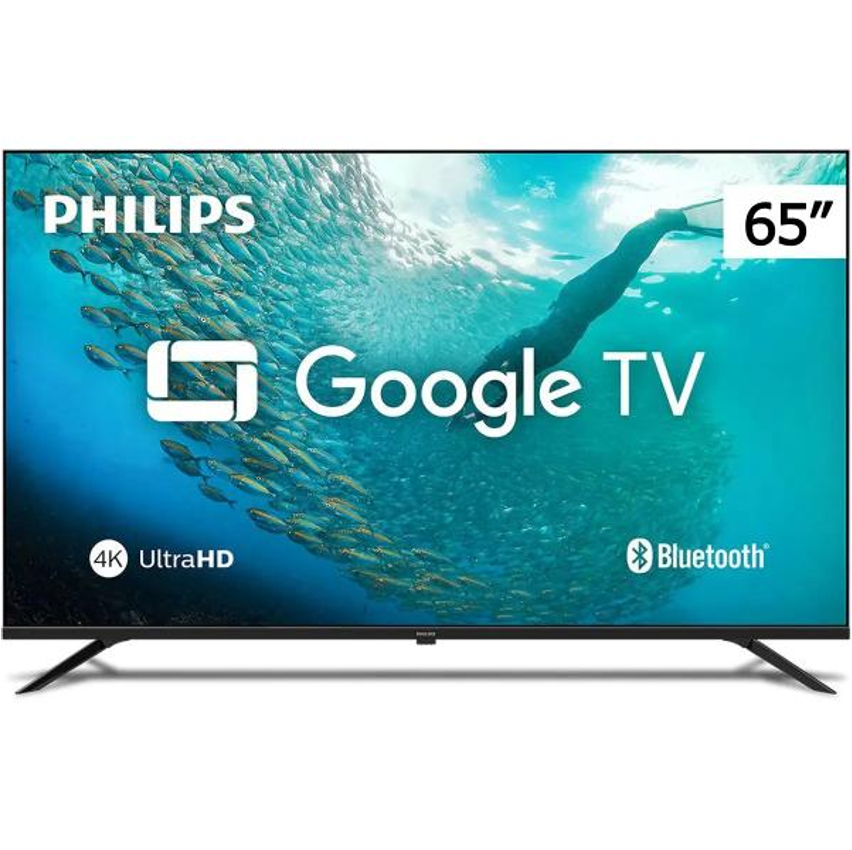 Smart TV PHILIPS LED 4K 65 Google Assistente 65PUG7019