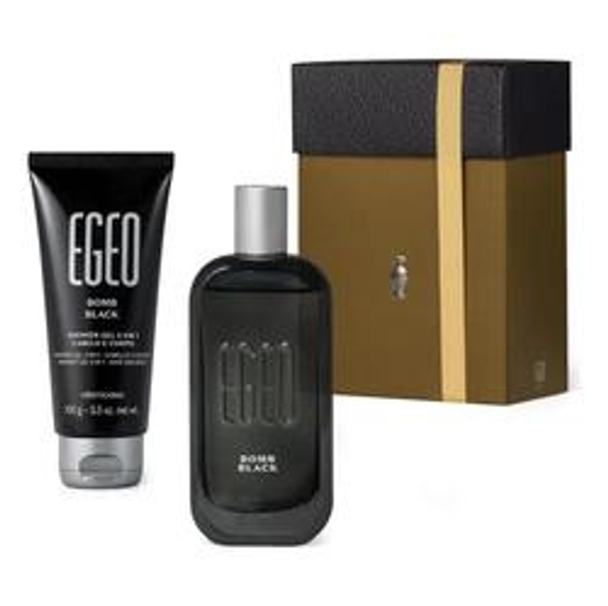 Presente Dia Dos Pais Egeo Bomb Black (2 Itens)