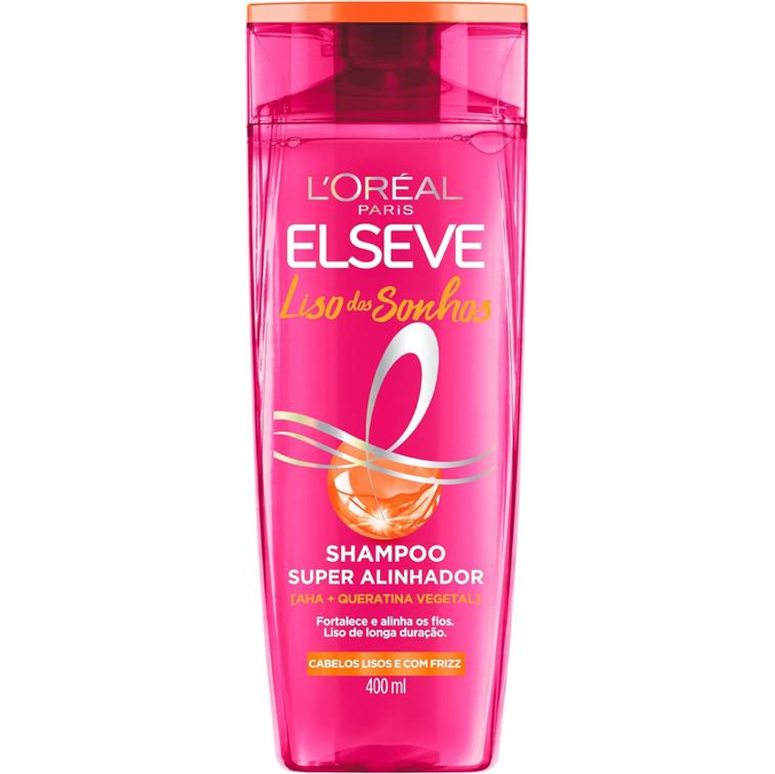 Shampoo L'Oréal Paris Elseve Liso dos Sonhos 400ML