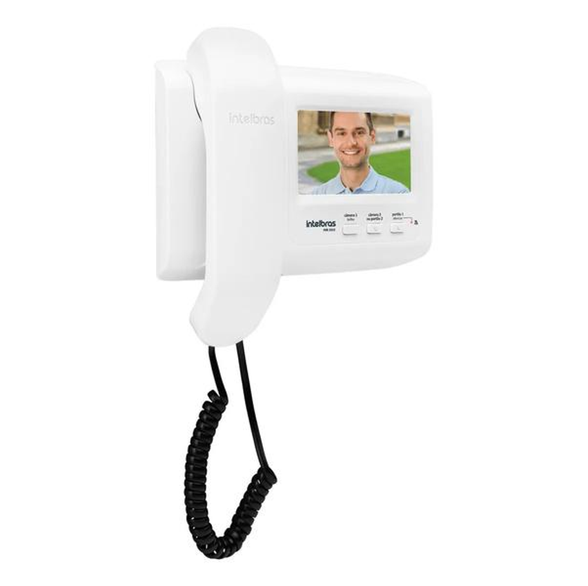 Módulo Interno para Videoporteiro IVR 1010 IN Branco Intelbras