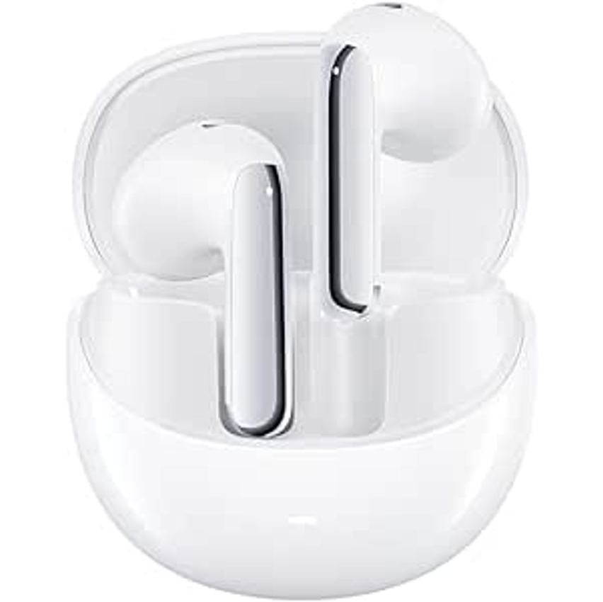 Fones De Ouvido Qcy Ailybuds Pro+ Anc, Cancelamento De Ruído Ativo Fone Bluetooth 5.3, Certificação Hi-res Audio, Conexão Multipontos, 28 Horas Reprodução (branco)