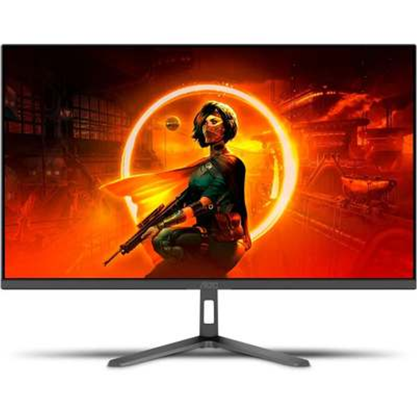Monitor Gamer Aoc 24", Fhd, 180hz, 1ms, Ips, Displayport E Hdmi, Hdr, Freesync - 24g30e