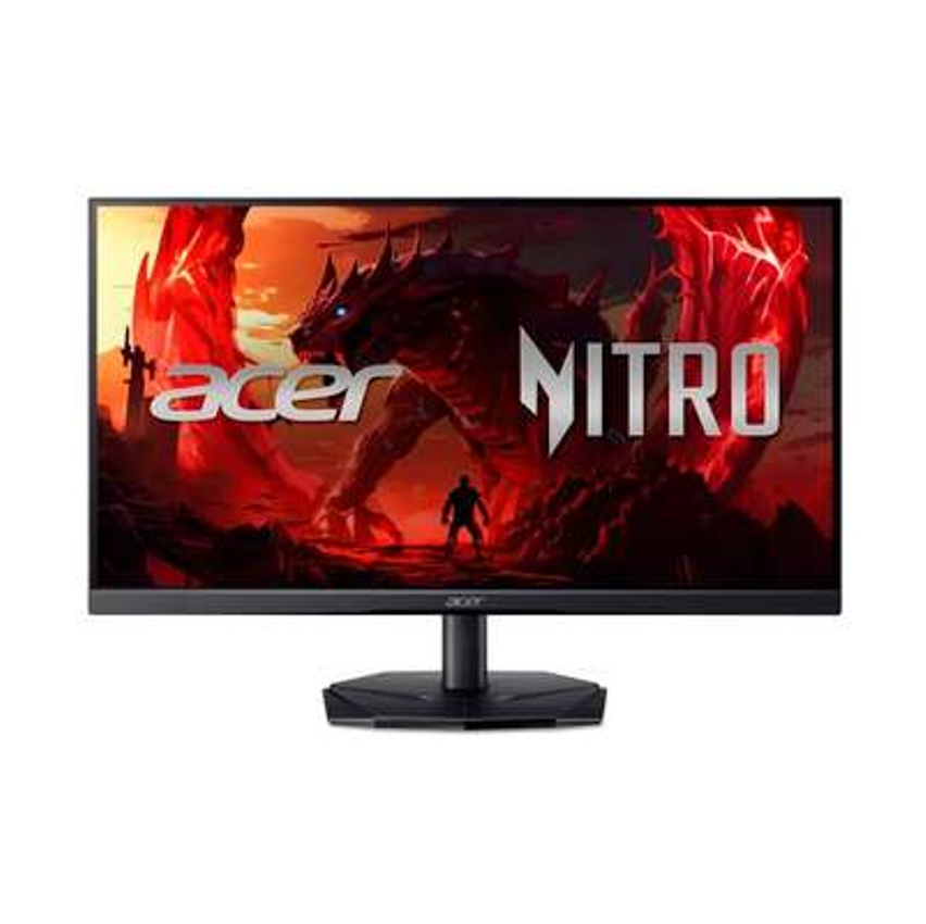 Monitor Gamer Acer Nitro 23,8", FHD, 180Hz, 1ms, VA. HDMI e VGA, FreeSync, VESA - KG241Y