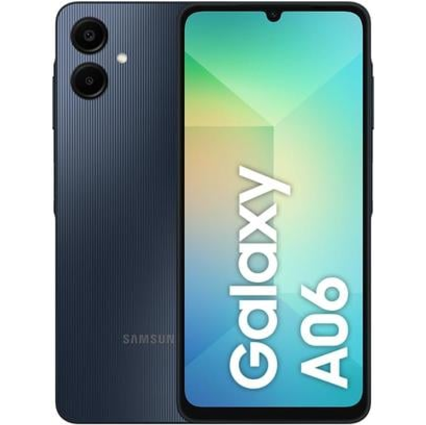 Smartphone Samsung Galaxy A06 128GB, 4GB RAM, Processador Octa-Core, Bateria de 5000mAh, Tela Infinita de 6.7", Câmera Traseira Dupla, Dual Chip - Azul...