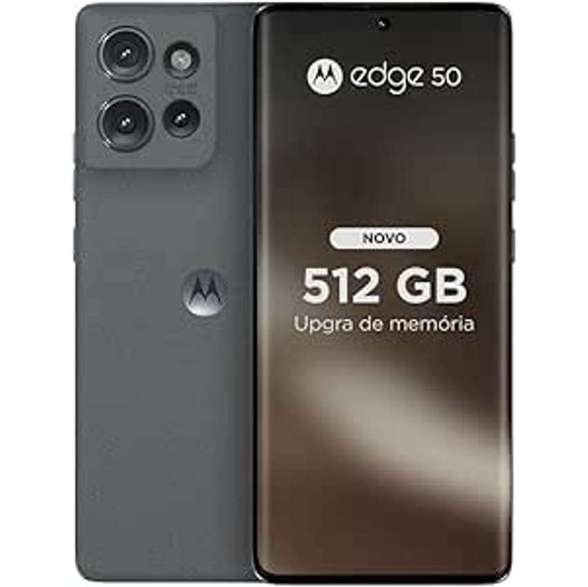 Smartphone Motorola Edge 50 5G 512GB 24GB 12GB RAM12GB Ram Boost 50MP Sony Camera Moto AI Ultrarresistencia militar
