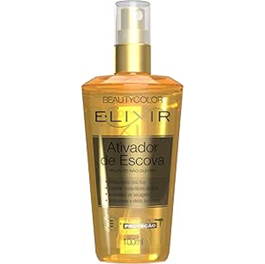 Beauty Color - Reparador Pontas Cap Elixir Beauty Color 100Ml Ativador De Escova