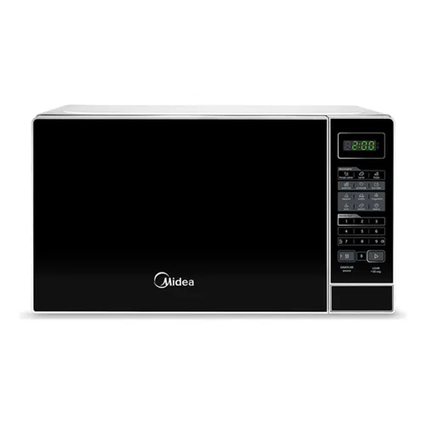 Micro-ondas 20l Branco Porta Preta Mras22 Midea