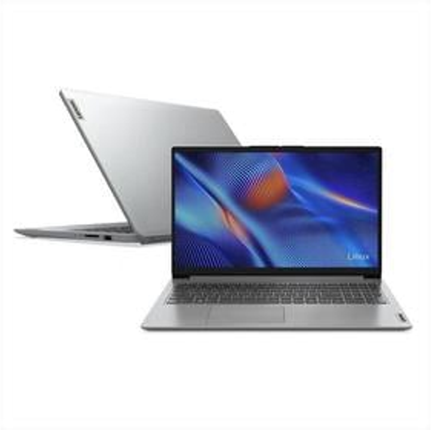 Notebook Lenovo Ideapad 1 R5-7520u 8gb 512gb Ssd Linux 15.6" 82x5s00500 Cloud Grey