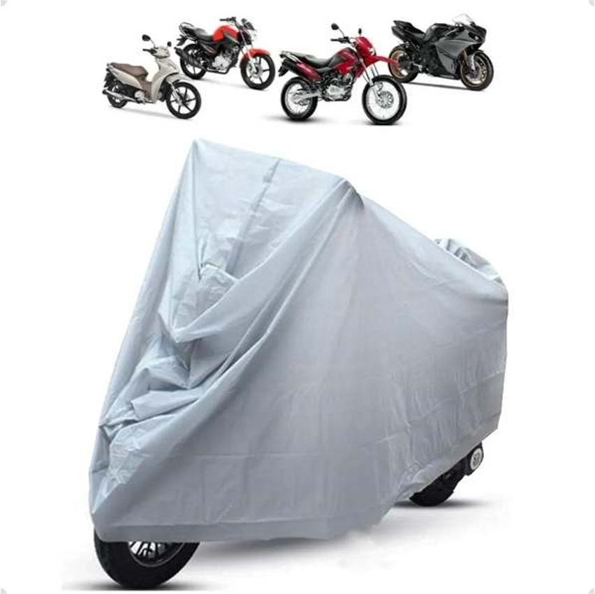 Capa Protetora Para Motos Impermeável Térmica Contra Sol E Chuva Linha Premium - Home Imports