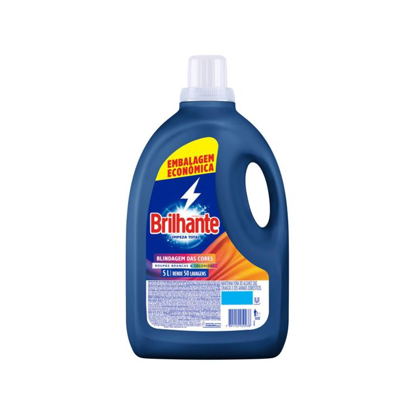 Sabão Líquido Brilhante Limpeza Total 5L