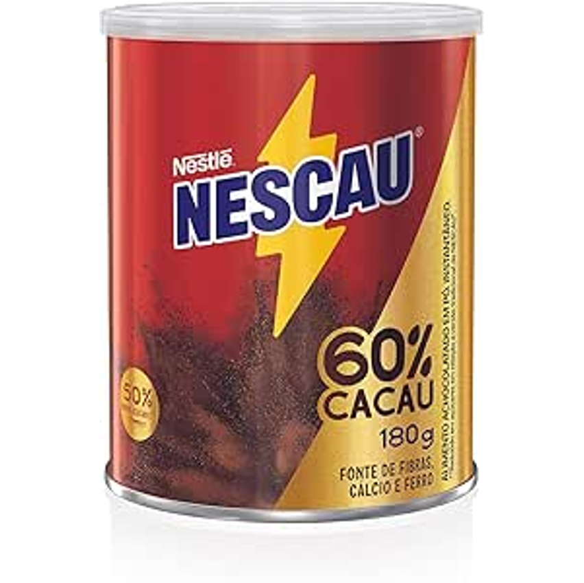Achocolatado Em Pó Nescau 60% 180g