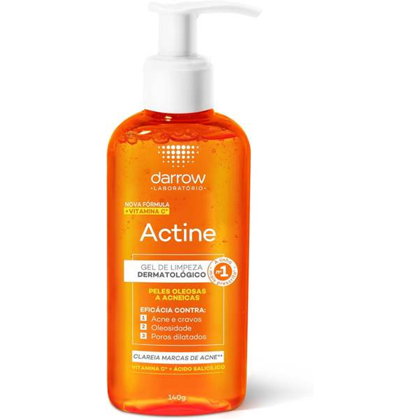 Darrow Actine Gel de Limpeza Facial 140g