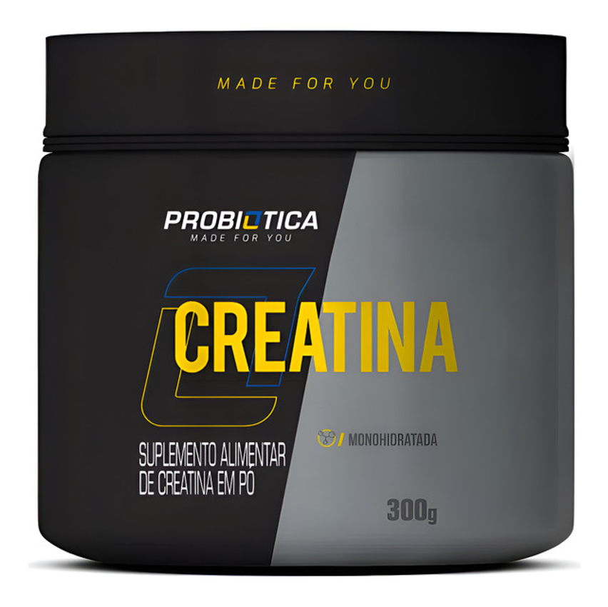 Creatina Monohidratada Pura  300g - Probiótica 300g