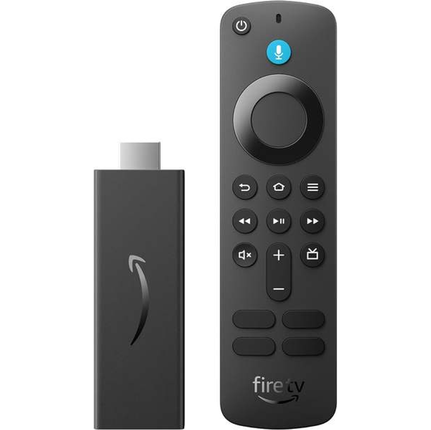 Fire TV Stick HD (Última geração) | Com controle remoto por voz com Alexa (inclui comandos de TV), controles de casa inteligente e streaming em HD