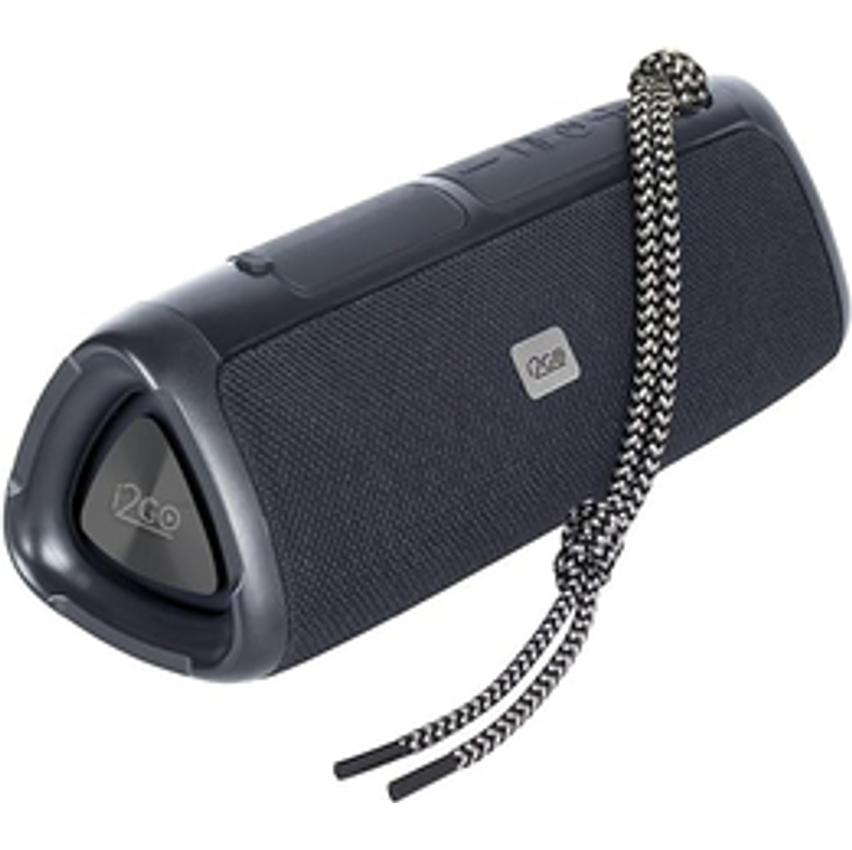 Caixa De Som Bluetooth 3 Angle Sound I2go 12w Rms - Resistente À Água, Preto