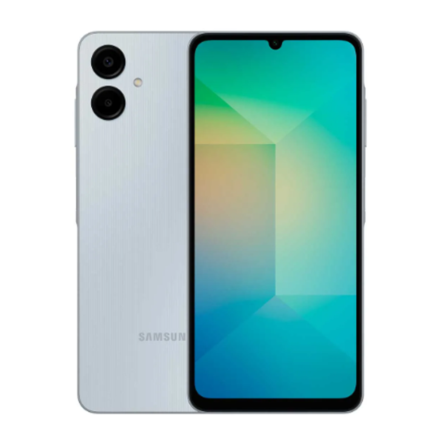 Smartphone Samsung Galaxy A06 128GB Azul Escuro 4G Tela 6.7" Câmera Dupla 50MP Selfie 8MP Dual Chip Android 14