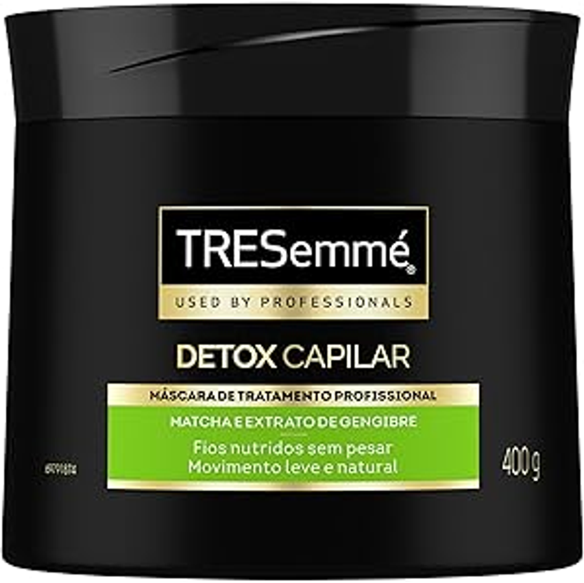 TRESemmé Detox Capilar Máscara de Tratamento 400 G