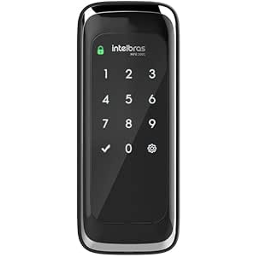 Fechadura Inteligente de Sobrepor MFR 1001 Preto Intelbras