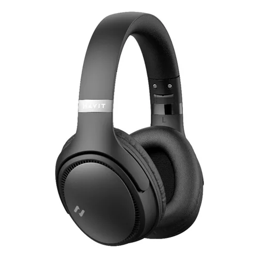 Headphone Gamer Havit H630bt ENC Bluetooth 5.3 On-ear 3d 55h Cor Preto