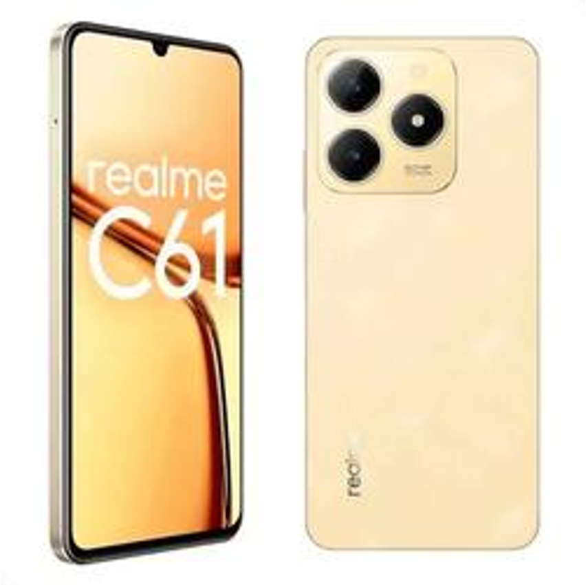 Smartphone Smartphone Realme C61 Nfc Dual Sim 256 Gb 8 Gb Ram Dourado