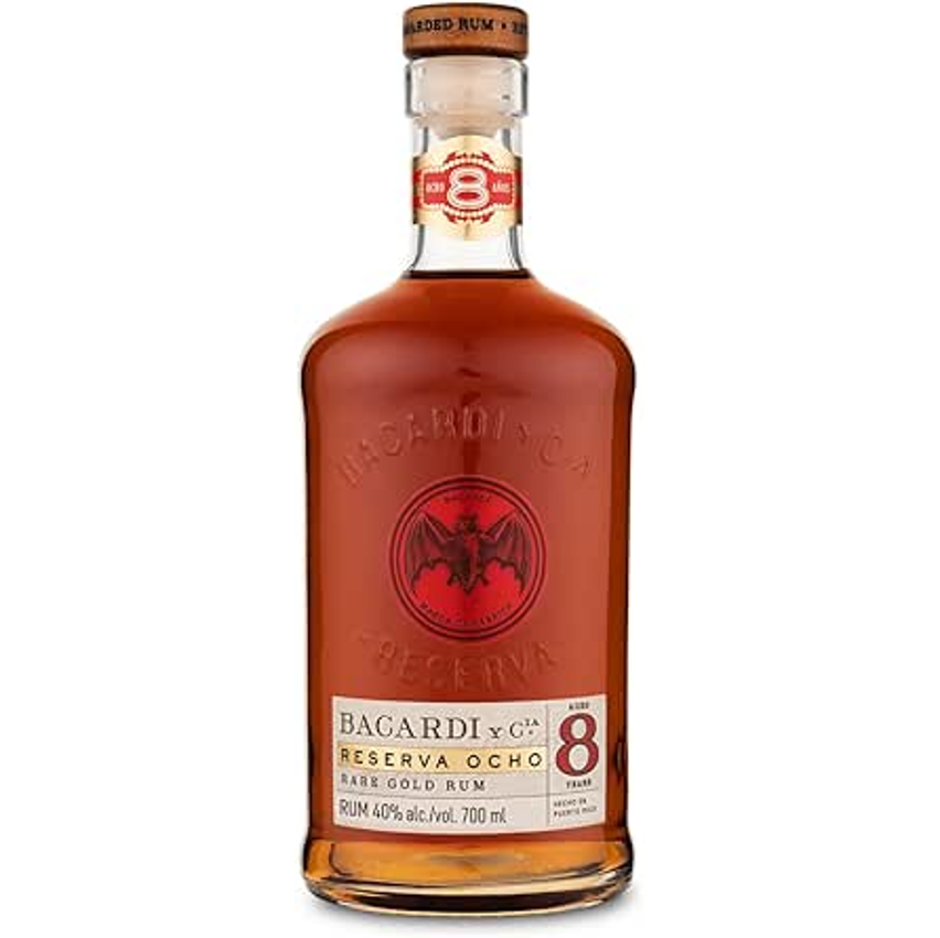 Bacardi, Rum 8 anos Reserva Ocho, 750 ml