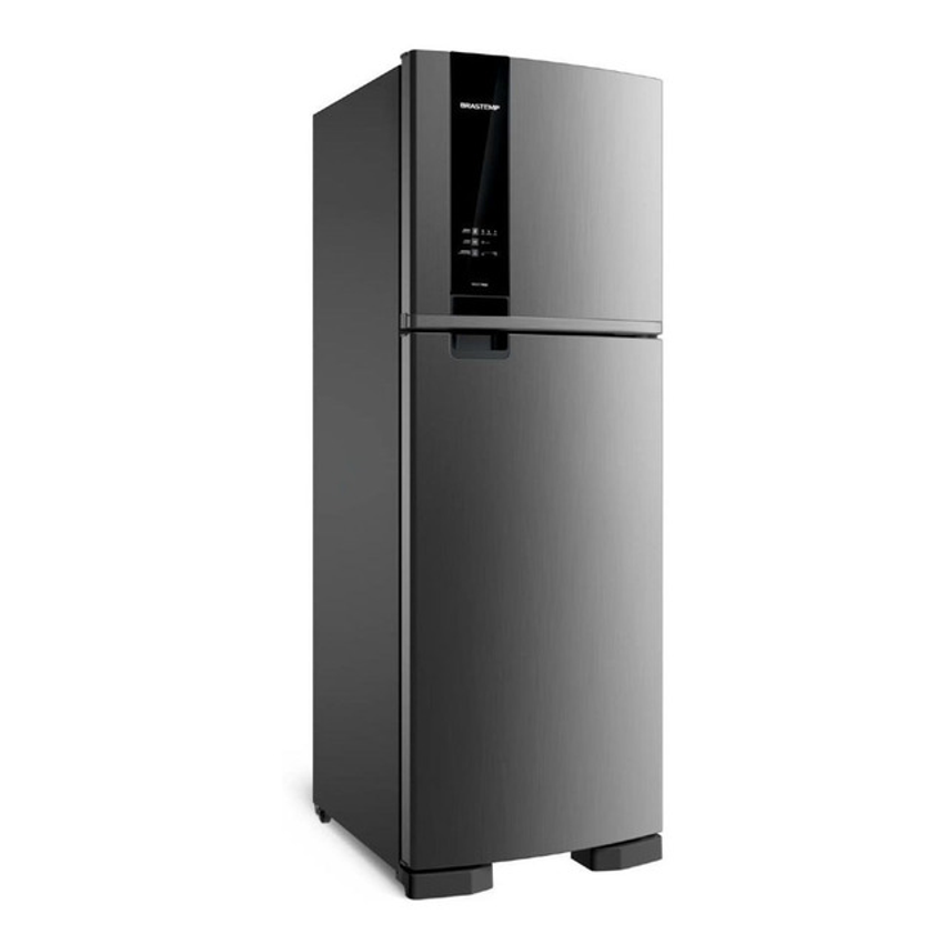 Geladeira Frost Free Duplex 375 L Brm45jk Inox Brastemp