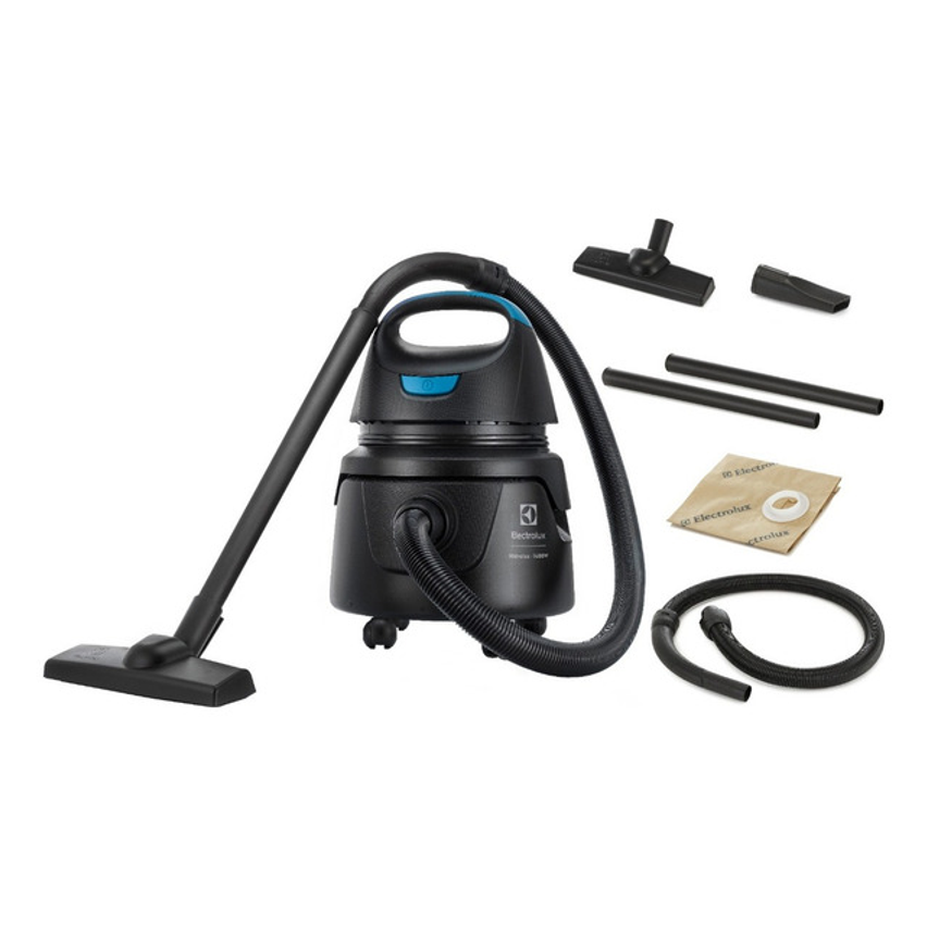 Aspirador De Pó E Água Electrolux 1400w 5l C/ Conjunto De Acessórios E Rodas 360° Awd01 127v