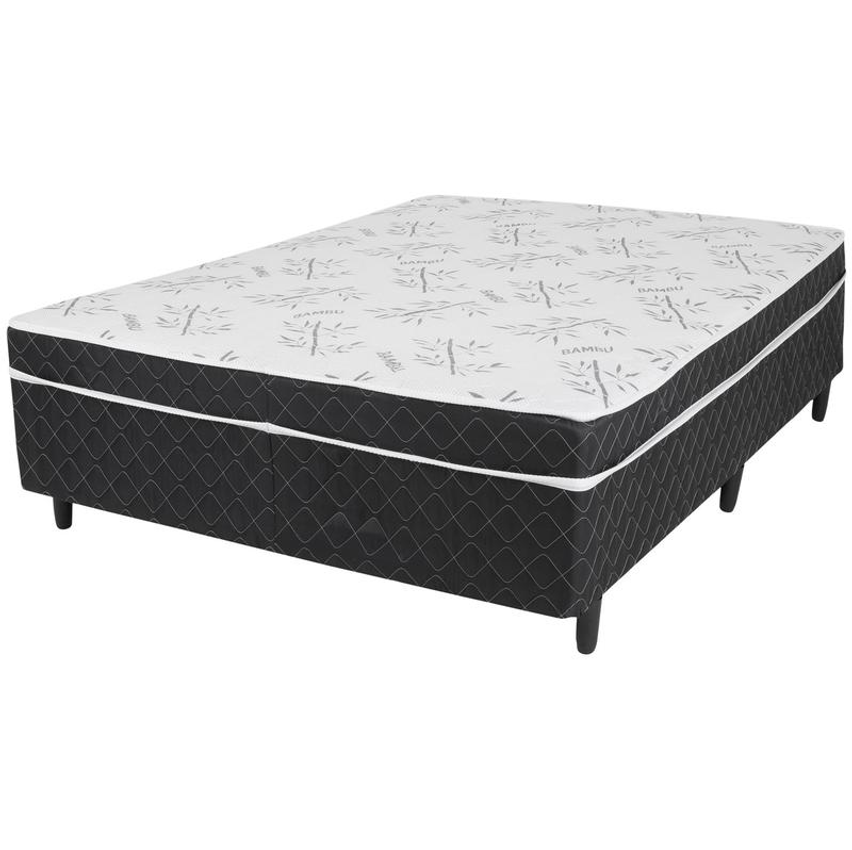 Cama Box Casal V-Joy Conjugada 50cm de Altura Benfica