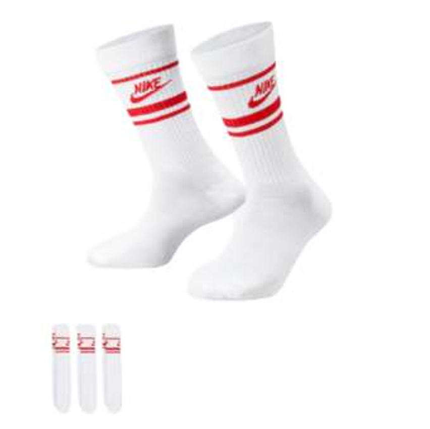 Meia Nike Sportswear Everyday Essential (3 pares) Unissex