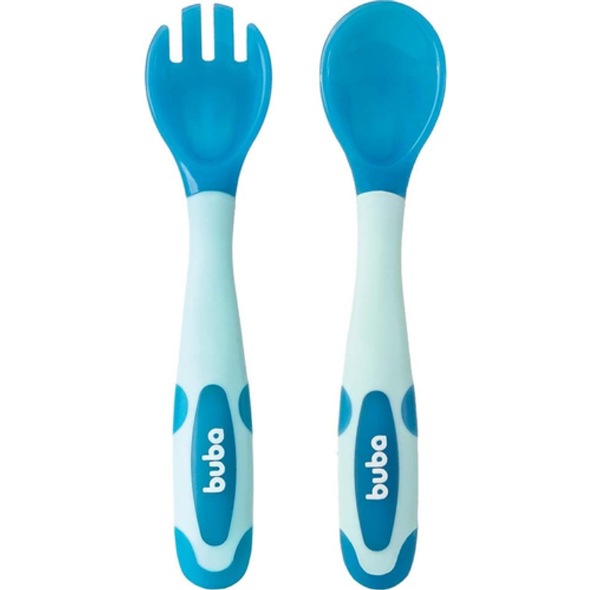 Kit Talher Flexivel E Termossensivel Azul, BUBA, Azul