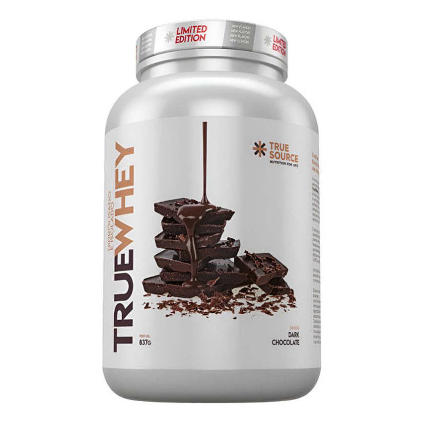 Whey 100% Isolada & Hidrolisada Gourmet 837g True Source